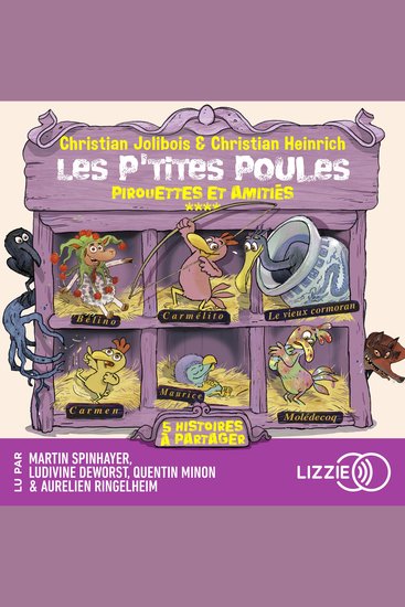 Les P'tites Poules : pirouettes et amitiés - Compilation Tomes 17 à 21 - cover