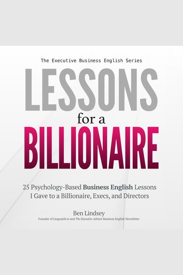 Lessons for a Billionaire - cover