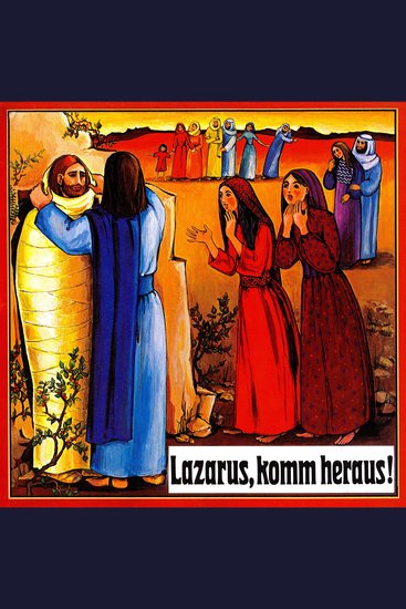 Lazarus komm heraus - cover