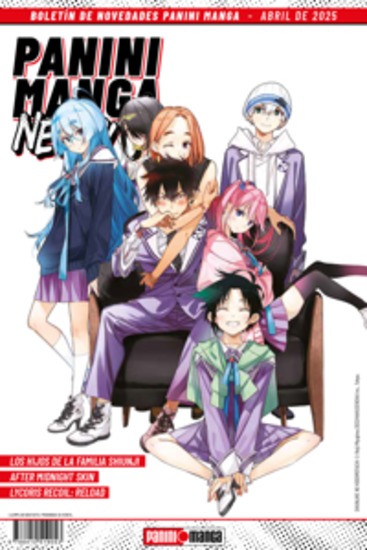 Panini Manga News! Abril 2025 - cover