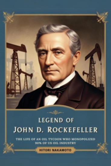 Legend of John D Rockefeller - The Life of an Oil Tycoon Who Monopolized 90% of US Oil Industry - cover