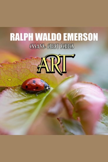 Essays: First Series Art - cover