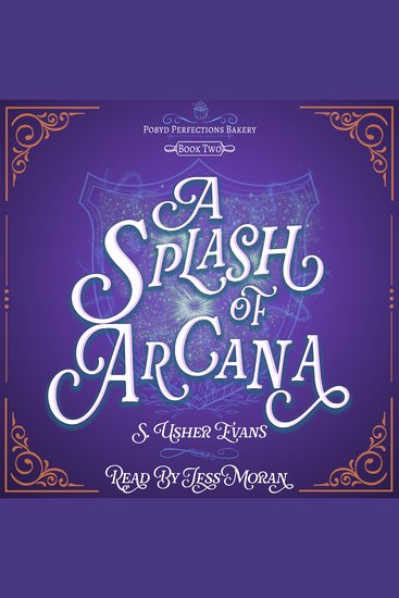A Splash of Arcana - A Cozy Fantasy Mystery Novel - cover
