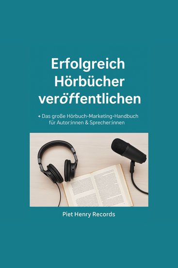 Erfolgreich Hörbücher veröffentlichen - Das große Hörbuch-Marketing-Handbuch für Autor:innen & Sprecher:innen - cover