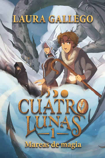 Cuatro lunas 1: Mareas de magia - cover