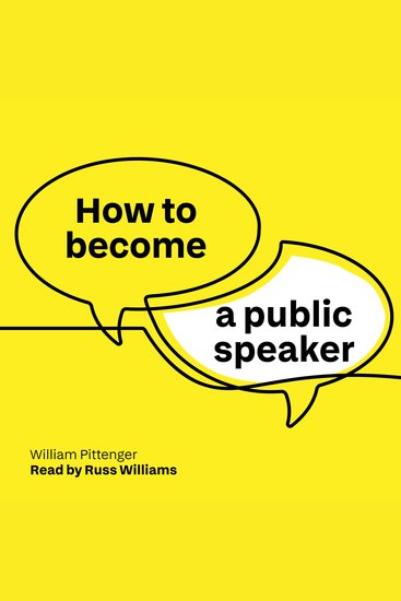 How to Become a Public Speaker - cover