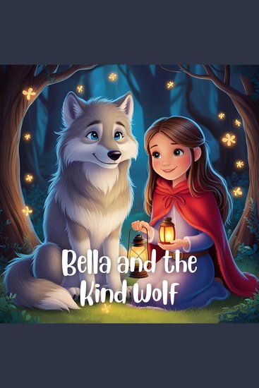 Bella and the Kind Wolf: Fun and Educational Short Stories for Children - cover