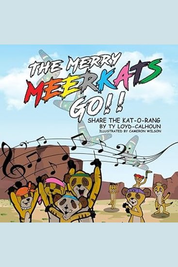 The Merry Meerkats Go!! Share the Kat-O-Rang! Audiobook - cover