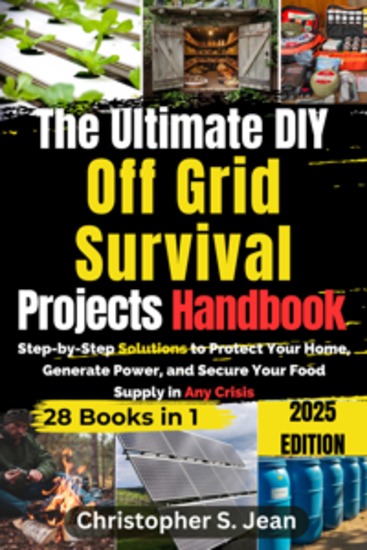 The Ultimate DIY Off Grid Survival Projects Handbook - Step-by-Step Solutions to Protect Your Home Generate Power and Secure Your Food Supply in Any Crisis - cover