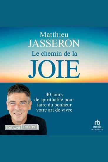 Le Chemin de la joie - cover