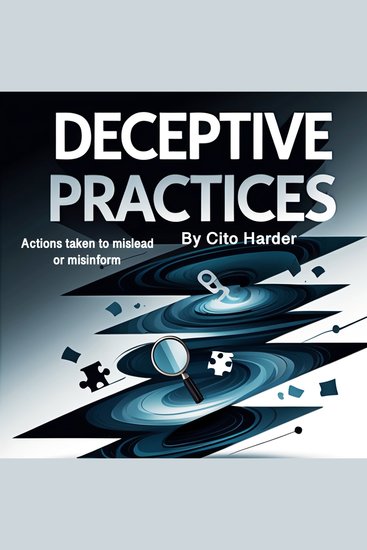 Deceptive Practices - Actions Taken to Mislead or Misinform - cover