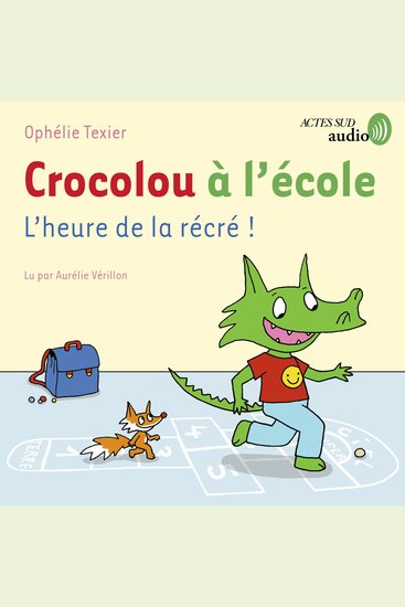Crocolou à l'école - L'heure de la récré - cover