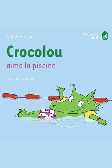 Crocolou aime la piscine - cover