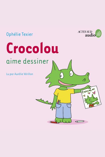 Crocolou aime dessiner - cover