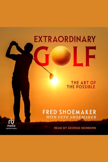 Extraordinary Golf - The Art of the Possible - cover