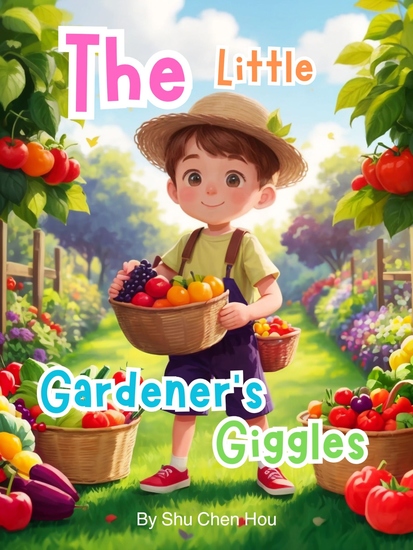 The Little Gardener's Giggles - A Heartwarming Journey of Laughter Gardening and Simple Joys! - cover
