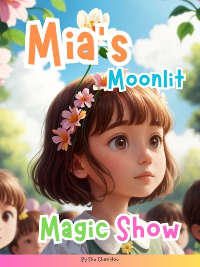 Mia's Moonlit Magic Show - A Dazzling Moonlit Adventure Celebrating Imagination and Creativity! - cover