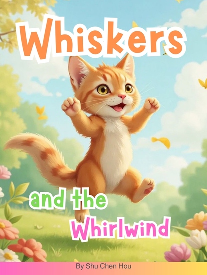 Whiskers and the Whirlwind - A Playful Adventure of Curiosity Spontaneity and Whimsical Fun! - cover