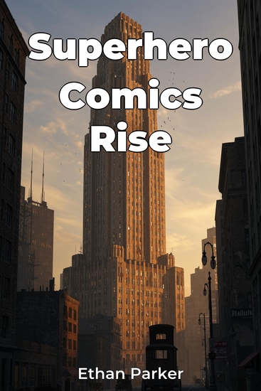 Superhero Comics Rise - cover