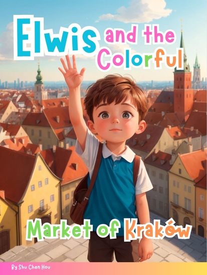 Elwis and the Colorful Market of Kraków - A Colorful Adventure Through Kraków's Enchanting Market! - cover