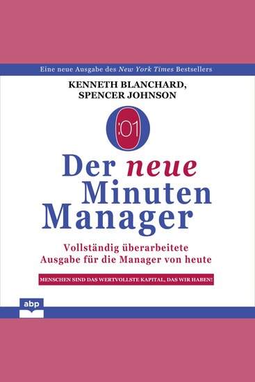 Der neue Minuten Manager - Vollständig überarbeitete Ausgabe für die Manager von heute (Ungekürzt) - cover