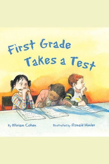 First Grade Takes a Test (Unabridged) - cover