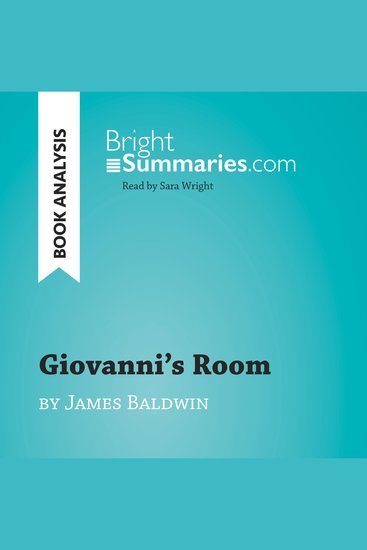 Giovanni's Room by James Baldwin (Book Analysis) - Detailed Summary Analysis and Reading Guide - cover