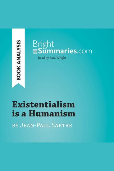 Existentialism is a Humanism by Jean-Paul Sartre (Book Analysis) - Detailed Summary Analysis and Reading Guide - cover