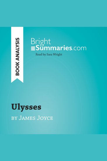 Ulysses by James Joyce (Book Analysis) - Detailed Summary Analysis and Reading Guide - cover