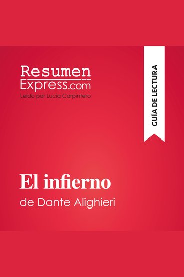 El infierno de Dante Alighieri (Guía de lectura) - Resumen y análisis completo - cover