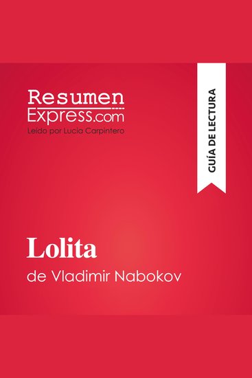 Lolita de Vladimir Nabokov (Guía de lectura) - Resumen y análisis completo - cover