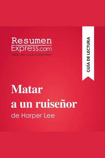 Matar a un ruiseñor de Harper Lee (Guía de lectura) - Resumen y análisis completo - cover