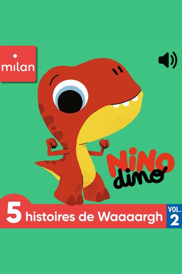 Nino Dino - 5 histoires de Waaaargh Vol 2 - cover