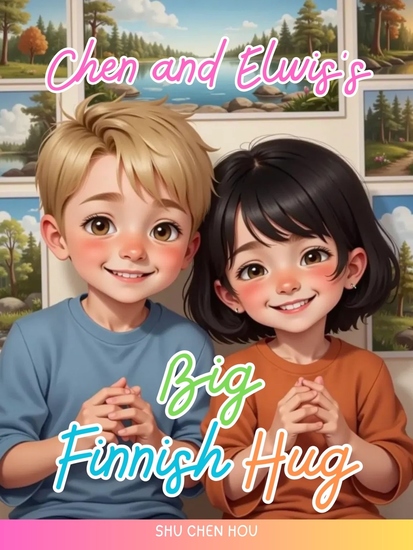 Chen and Elwis's Big Finnish Hug - A Cozy Nordic Adventure of Friendship Culture and the Magic of Finland - cover