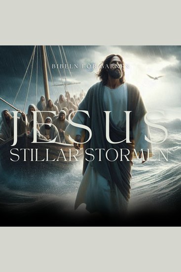 Jesus stillar stormen - cover