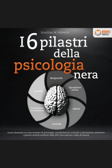 I 6 pilastri della psicologia nera: Come diventare un vero maestro di psicologia manipolazione mentale e persuasione attraverso i potenti metodi verificati della PNL (con esercizi e libro di lavoro) - cover