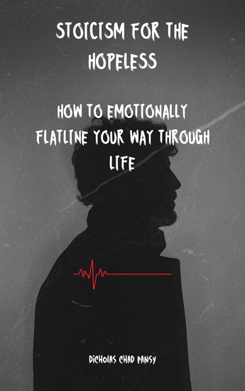 Stoicism for the Hopeless - How to Emotionally Flatline Your Way Through Life - cover