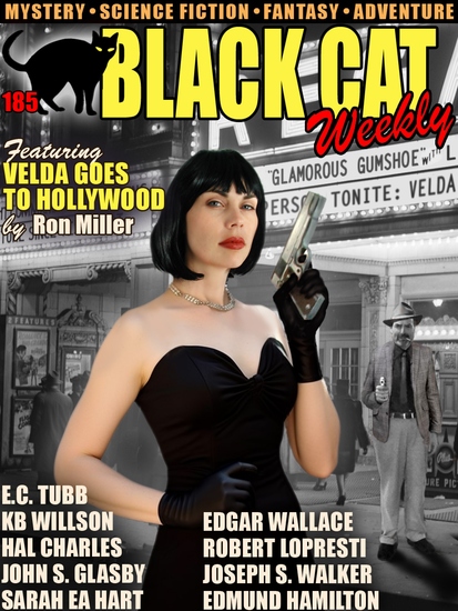 Black Cat Weekly #185 - cover