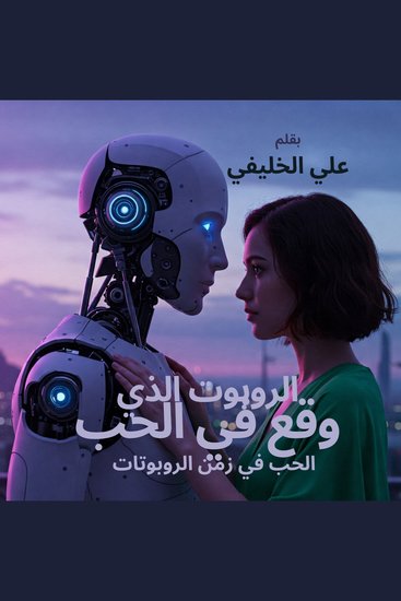 الروبوت الذي وقع في الحب - الحب في زمن الروبوتات تشويق واثارة وغموض الغموض والجريمة أدب عربي - cover