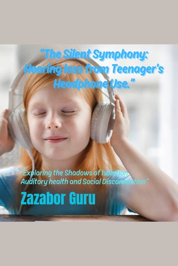 Silent Symphony The: Hearing loss from Teenager’s Headphone Use - "Exploring the Shadows of Isolation Auditory health and Social Disconnection" - cover
