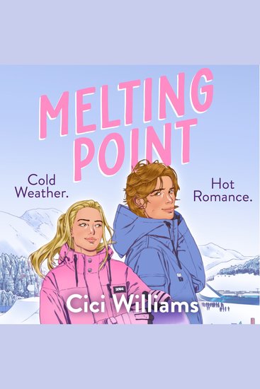 Melting Point: the spiciest Winter Olympics sports romance you NEED to read! - cover