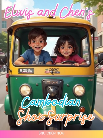 Elwis & Chen's Cambodian Shoe Surprise - A Fun-Filled Journey Through Cambodia’s Magical Shoe Factory Delicious Food and Hidden City Treasures! - cover