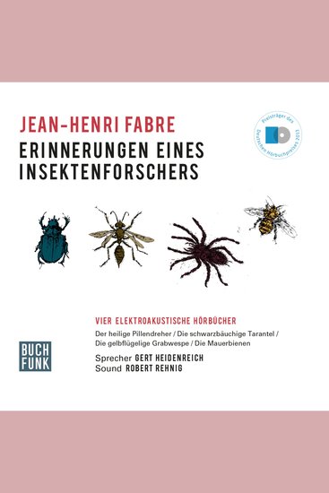 Erinnerungen eines Insektenforschers - Vier elektroakustische Hörbücher (Ungekürzt) - cover