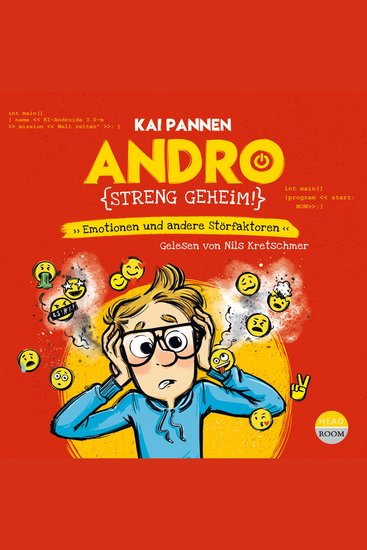 Andro streng geheim - Emotionen und andere Störfaktoren - Andro Band 2 (ungekürzt) - cover