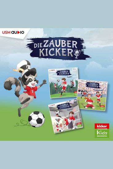 Die Zauberkicker Hörbox 1-3 - cover