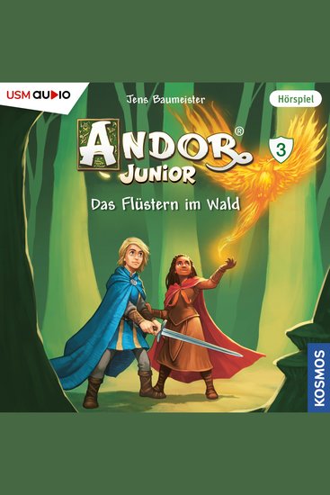 Andor Junior Folge 3: Das Flüstern im Wald - cover