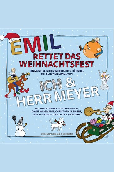Emil rettet das Weihnachtsfest - cover