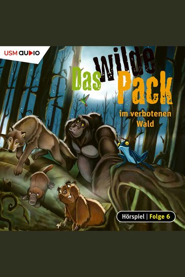 Das wilde Pack Folge 6: Das wilde Pack im verbotenen Wald - cover