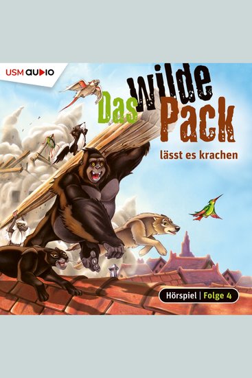 Das wilde Pack Folge 4: Das wilde Pack lässt es krachen - cover
