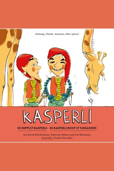 Kasperli De dopplet Kasperli De Kasperli reist uf Tansadonie - cover